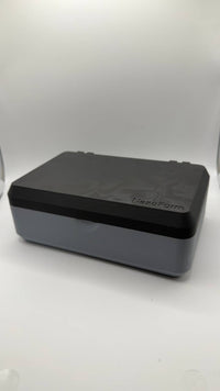 NexoForm Case – Second Edition #11 · Schwarz / Grau mit Holo-Deckel