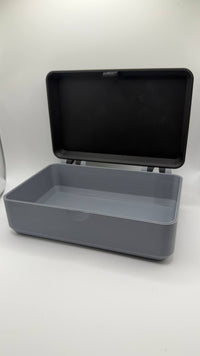NexoForm Case – Second Edition #11 · Schwarz / Grau mit Holo-Deckel