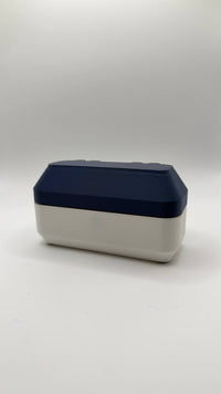 NexoForm Mini Case – Second Edition #12 · DunkelBlau / Weiß
