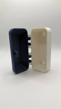 NexoForm Mini Case – Second Edition #12 · DunkelBlau / Weiß