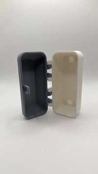 NexoForm Mini Case – Second Edition #14 · DunkelBlau / Weiß
